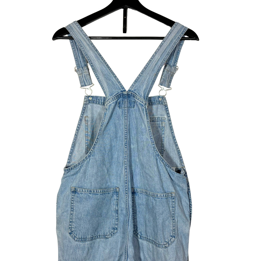 Xhilaration Bib Overalls Denim Jeans Small Retro 90s Vintage See Photos Stains - Picture 8 of 12